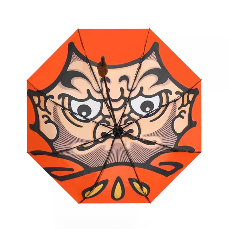 國(guó)潮折疊傘手動(dòng)開(kāi)折傘